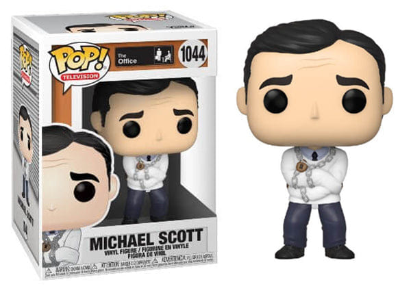Funko Pop! Michael Scott Straight Jacket, The Office 1044 Vinyl Figure in PopShield Protector