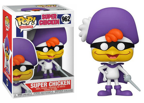 Funko Pop! Super Chicken 962 Vinyl Figure in PopShield Protector