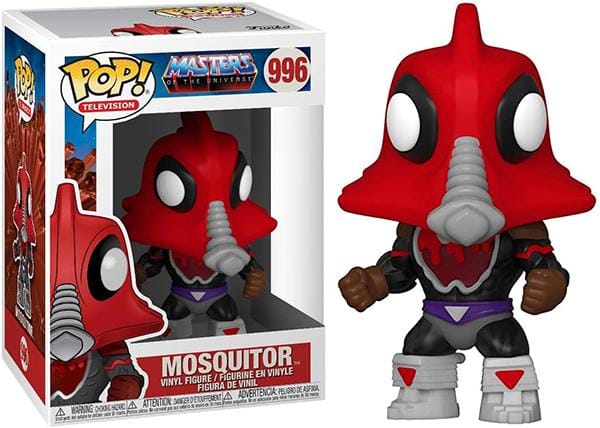 Funko Pop! Mosquitor Masters of the Universe 996 Vinyl Figure in PopShield Protector
