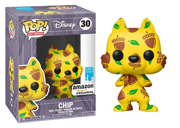 Funko Pop! Chip Art Series, No Stack 30 - Amazon Exclusive Vinyl Figure in PopShield Protector
