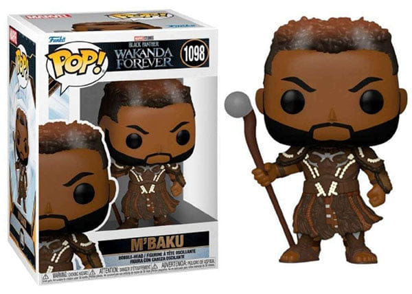 Funko Pop! M'Baku Black Panther Wakanda Forever 1098 Vinyl Figure in PopShield Protector