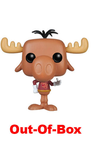 Funko Pop! Bullwinkle Rocky & Bullwinkle 6 *Out - of - Box* Vinyl Figure