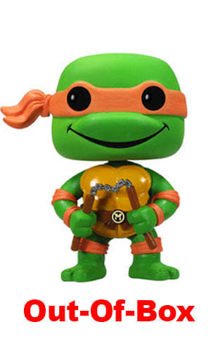 Funko Pop! Michelangelo Teenage Mutant Ninja Turtles 62 *Out - of - Box* Vinyl Figure