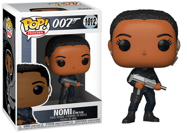 Funko Pop! Nomi No Time to Die, 007 1012 Vinyl Figure in PopShield Protector