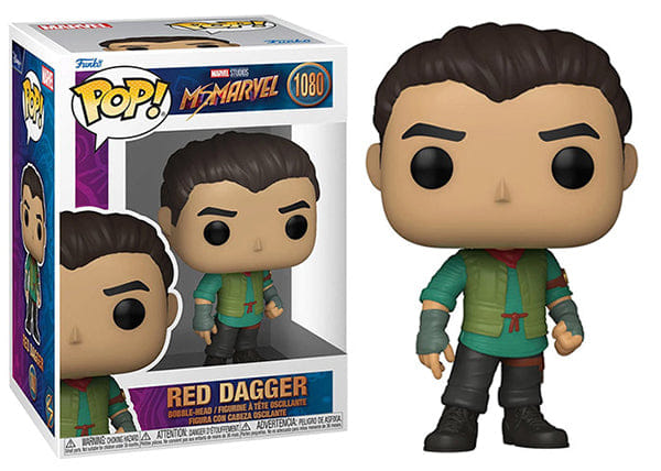 Funko Pop! Red Dagger Ms. Marvel 1080 Vinyl Figure in PopShield Protector