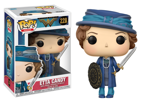 Funko Pop! Etta Candy Wonder Woman 228 Vinyl Figure in PopShield Protector