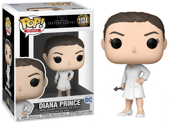 Funko Pop! Diana Prince Justice League Movie 1124 Vinyl Figure in PopShield Protector