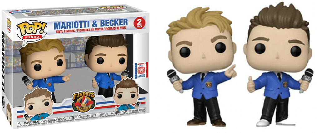 Funko Pop! Mariotti & Becker Funday Games 2 - pk - 2021 Virtual Funko Fundays Vinyl Figure