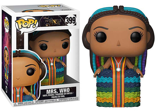 Funko Pop! Mrs. Who A Wrinkle in Time 399 Vinyl Figure in PopShield Protector