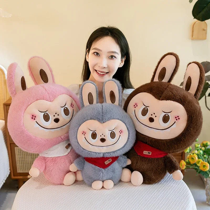 Labubu Plush Toy – Large Cute Rabbit Soft Toy, 23 cm & 45 cm
