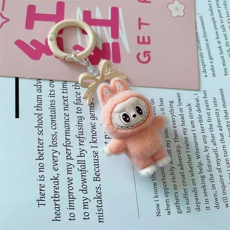 Labubu Keychain | Buy 1 or 4 - Pack Cute Plush Bag Charms