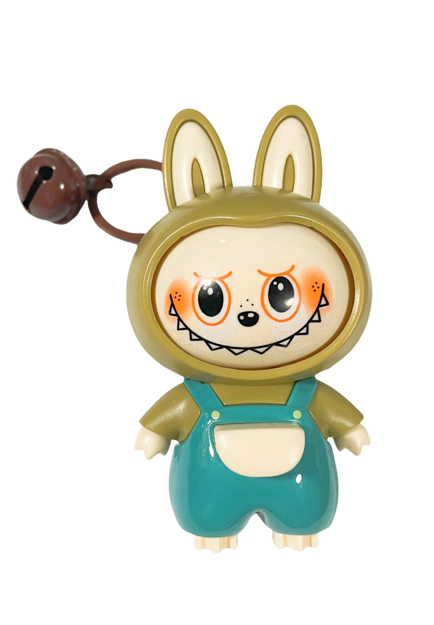 Labubu Keychain with Changeable Faces – Plush Bag Charm