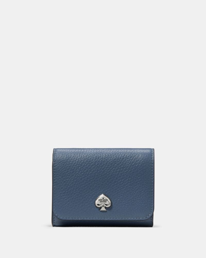 Kate Spade KateSpade Kayla Small L Zip Wallet Twilight Blue