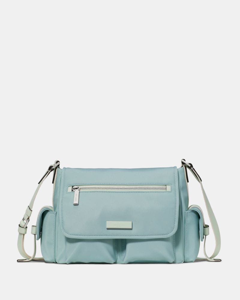 Kate Spade KateSpade Carter Nylon Cargo Messenger Bag Aventurine Multi