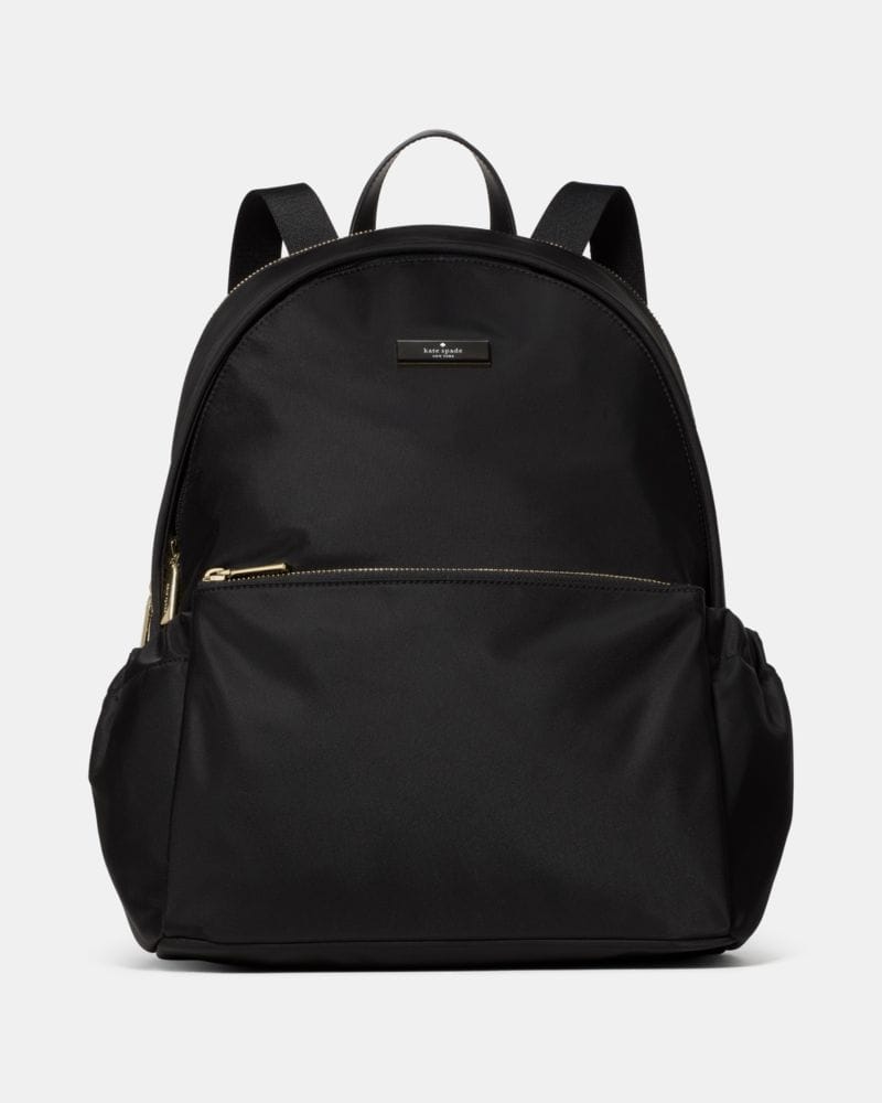 Kate Spade KateSpade Carter Nylon Large Dome Backpack Black