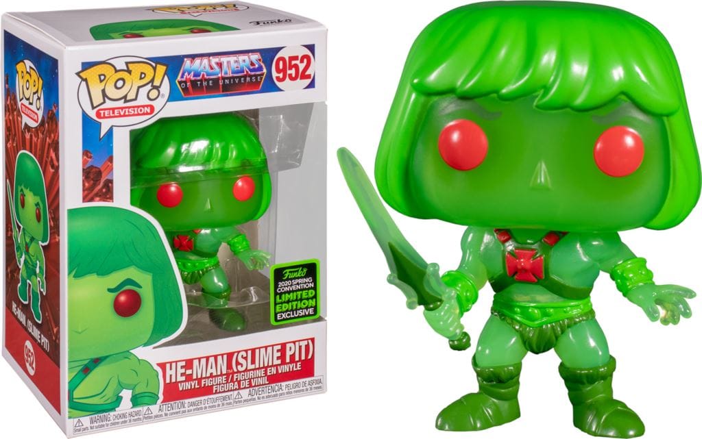 Funko (Box Damage) Funko Pop! Masters of the Universe He - Man Slime Pit Exclusive #952