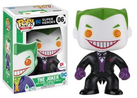 Funko (Light Box Damage) Funko Pop! DC Super Heroes The Joker (Black Suit) Exclusive #06