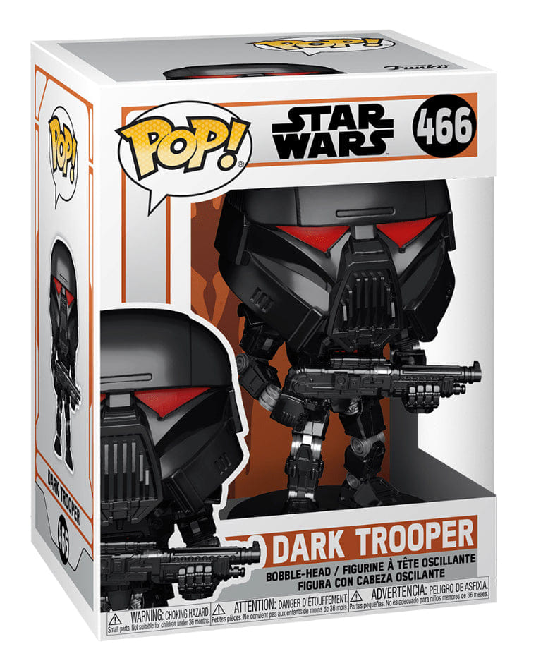 Funko (Light Box Damage) Funko Pop! Star Wars Dark Trooper #466