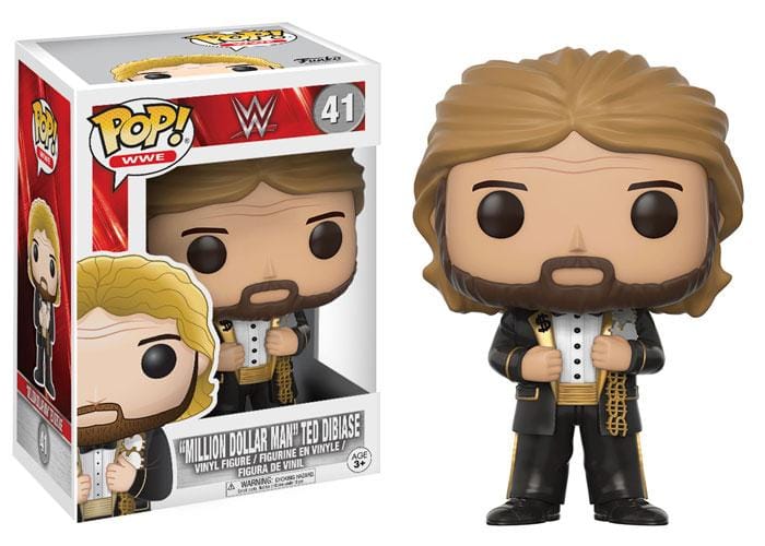 Funko (Light Box Damage) Funko Pop! WWE Million Dollar Man Ted DiBiase #41