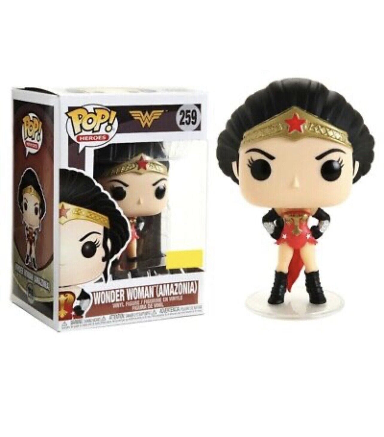 Funko (Light Box Damage) Wonder Woman (Amazonia) Exclusive Funko Pop! #259