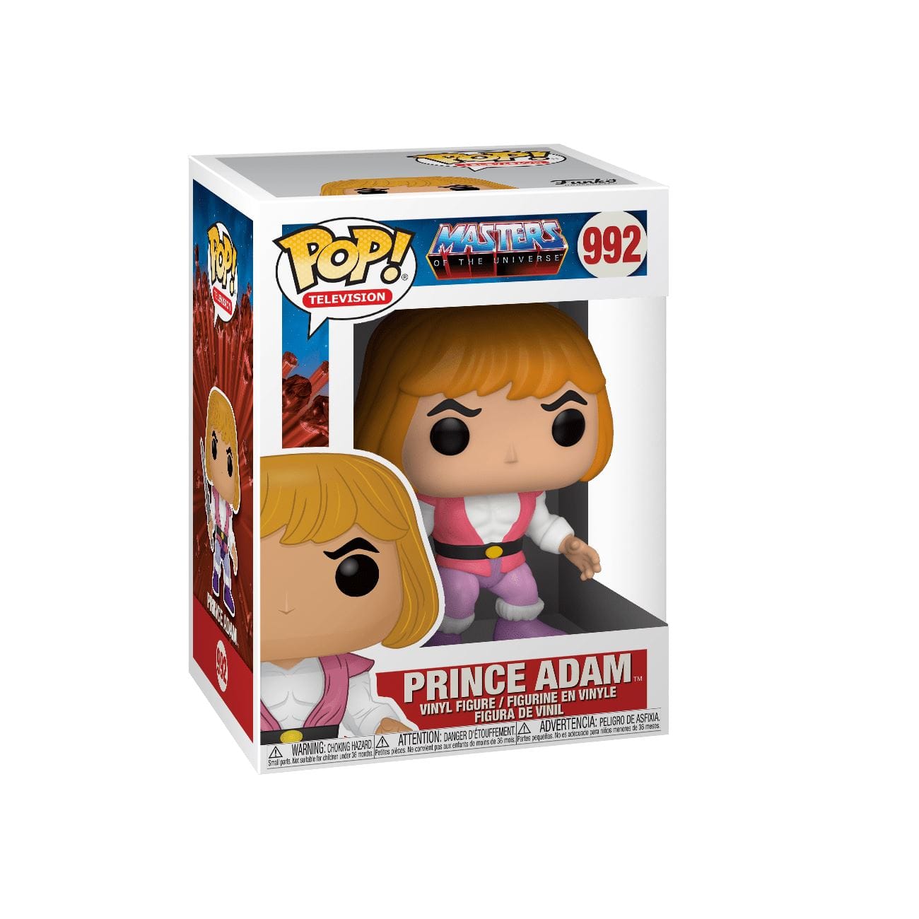 Funko (Box Damage) Funko Pop! Masters of the Universe Prince Adam #992