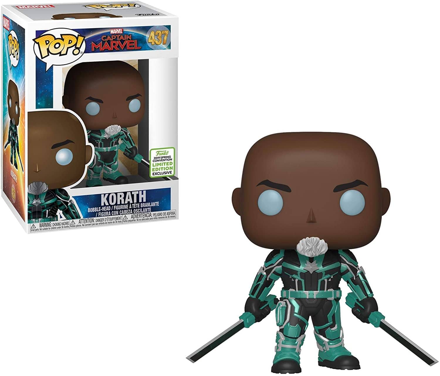 Funko (Light Box Damage) Funko Pop! Captain Marvel Korath Spring Convention Exclusive #437