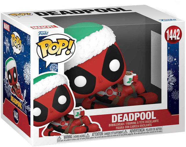 Funko Pop! Holiday Deadpool (Laying Down) #1442