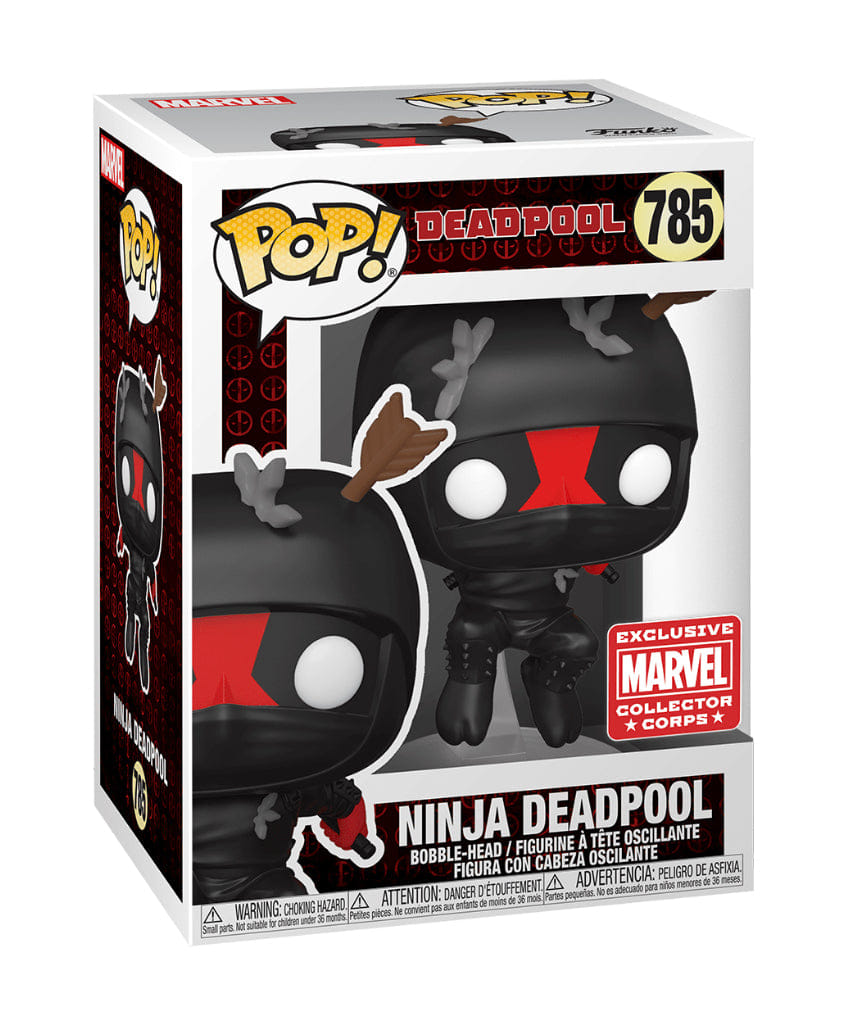 Funko (Light Box Damage) Funko Pop! Deadpool Ninja Deadpool (Collector Corps Exclusive) #785