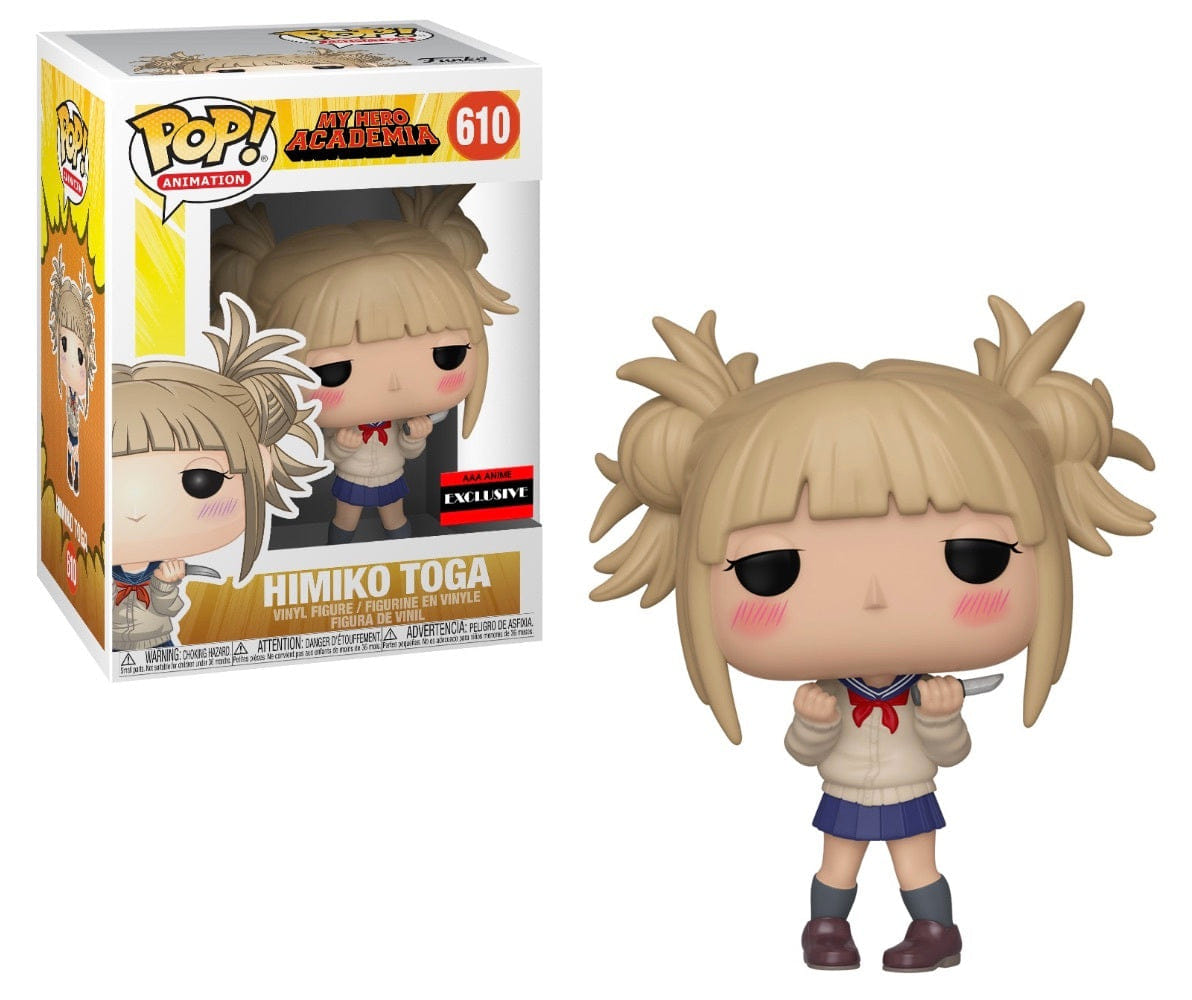 Funko (Light Box Damage) Funko Pop! My Hero Academy Himiko Toga (AAA Anime Exclusive Sticker) #610