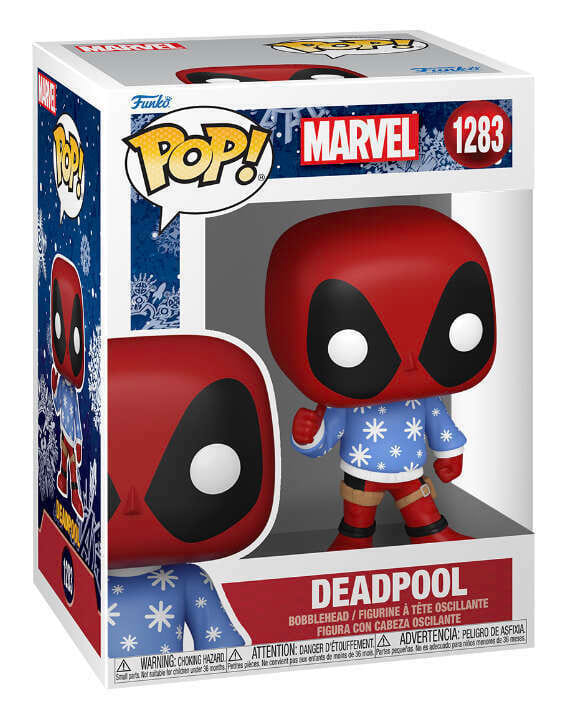 Funko (Light Box Damage) Funko Pop! Marvel Deadpool (Holiday Sweater) #1283