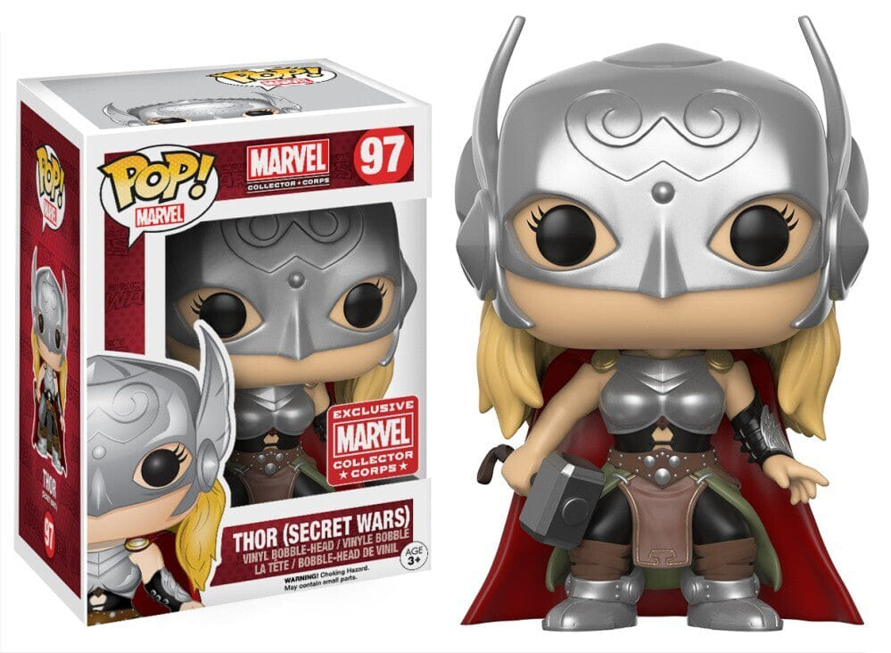 Funko (Box Damage) Funko Pop! Marvel Collector Corps Thor (Secret Wars) #97