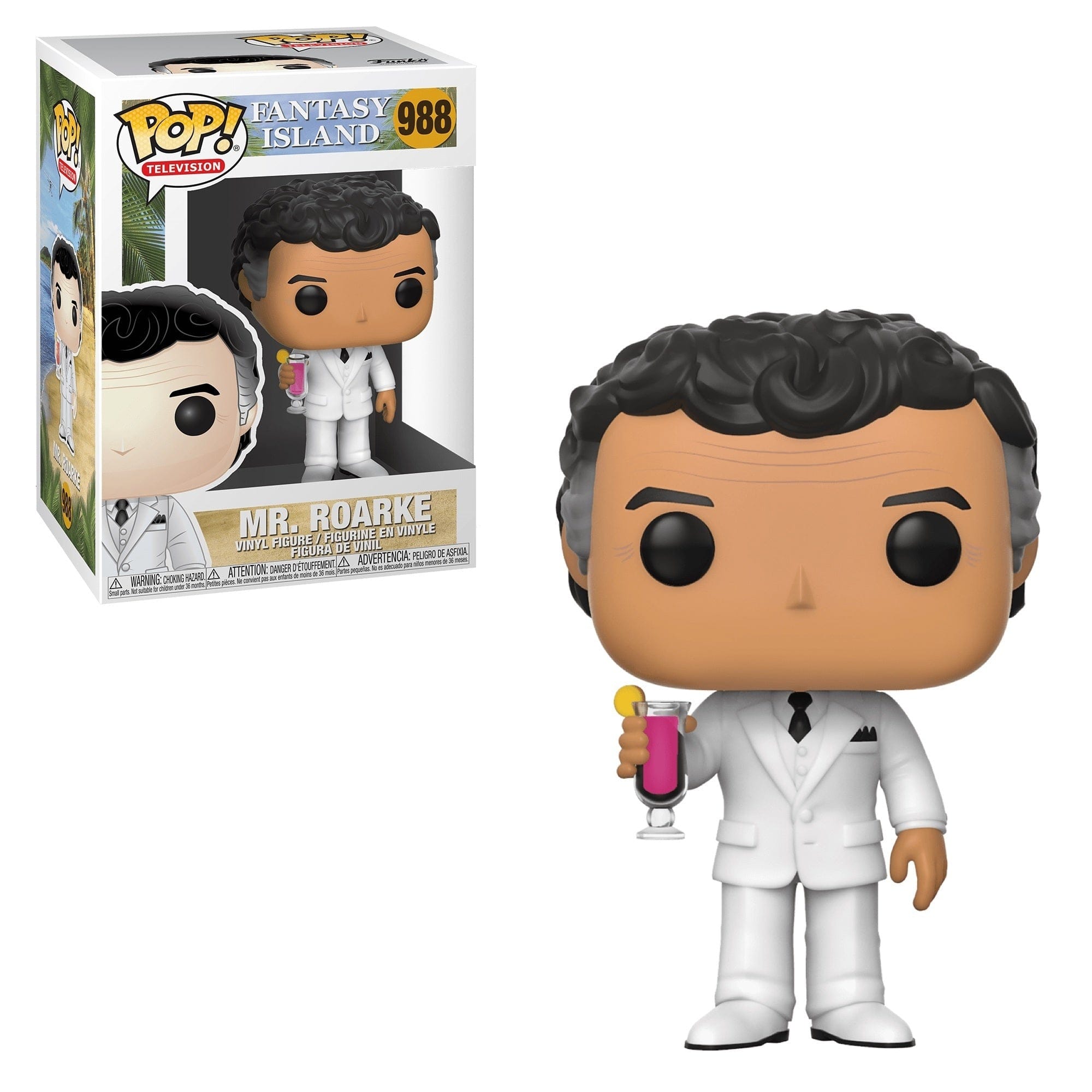 Funko (Light Box Damage) Funko Pop! Fantasy Island Mr. Roarke #988