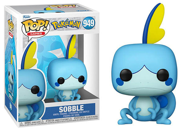 Funko Pop! Sobble Pokémon 949 Vinyl Figure in PopShield Protector
