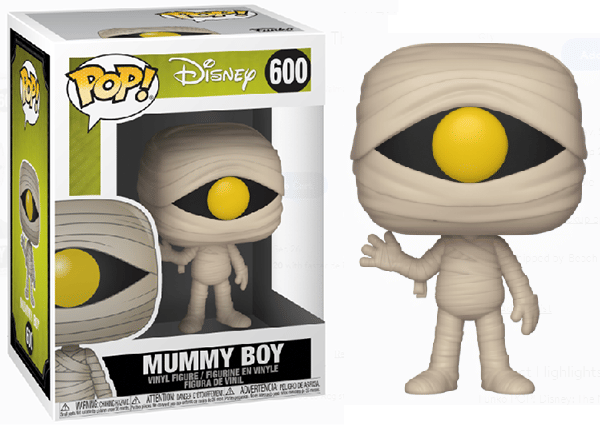 Funko Pop! Mummy Boy The Nightmare Before Christmas 600 Vinyl Figure in PopShield Protector