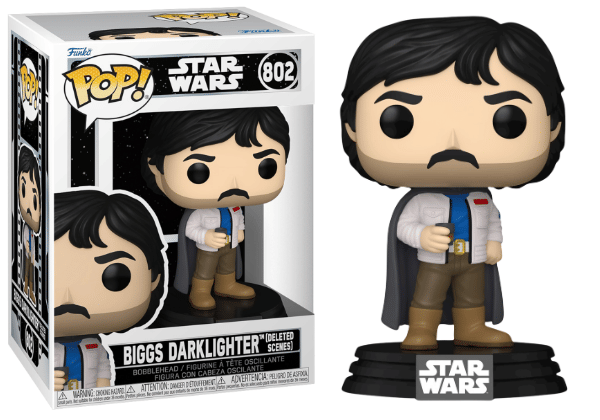 Funko Pop! Biggs Darklighter, Deleted Scenes 802 Vinyl Figure in PopShield Protector