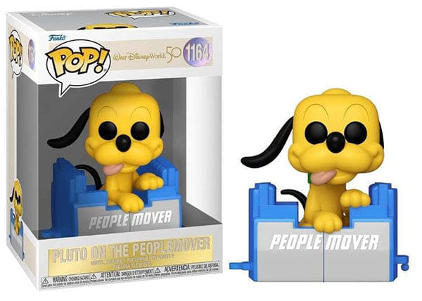 Funko Pop! Pluto on the Peoplemover 1164 Vinyl Figure in PopShield Protector