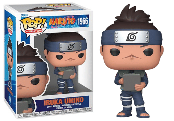 Funko Pop! Iruka Umino, Naruto 1966 Vinyl Figure in PopShield Protector
