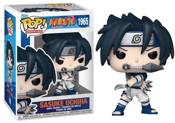 Funko Pop! Sasuke Uchiha, Naruto 1965 Vinyl Figure in PopShield Protector