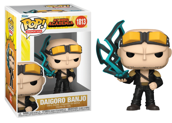 Funko Pop! Daigoro Banjo, My Hero Academia 1813 Vinyl Figure in PopShield Protector