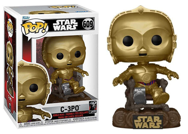 Funko Pop! C - 3PO Star Wars 609 Vinyl Figure in PopShield Protector