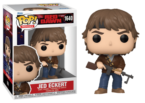 Funko Pop! Jed Eckert, Red Dawn, 1640 Vinyl Figure in PopShield Protector