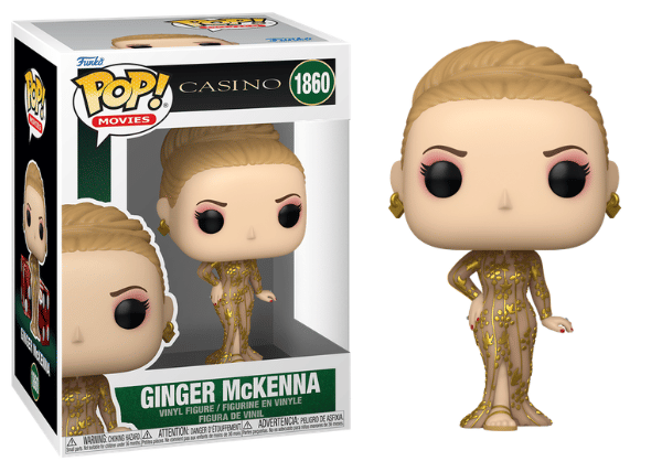 Funko Pop! Ginger McKenna, Casino, 1860 Vinyl Figure in PopShield Protector