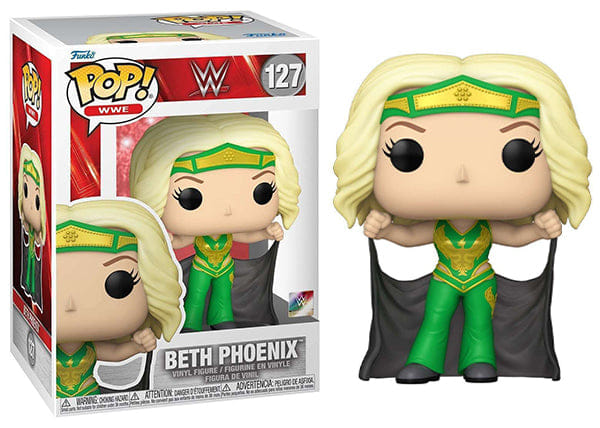 Funko Pop! Beth Phoenix WWE 127 Vinyl Figure in PopShield Protector