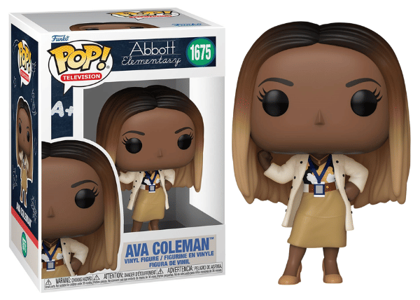 Funko Pop! Ava Coleman, Abbott Elementary 1675 Vinyl Figure in PopShield Protector