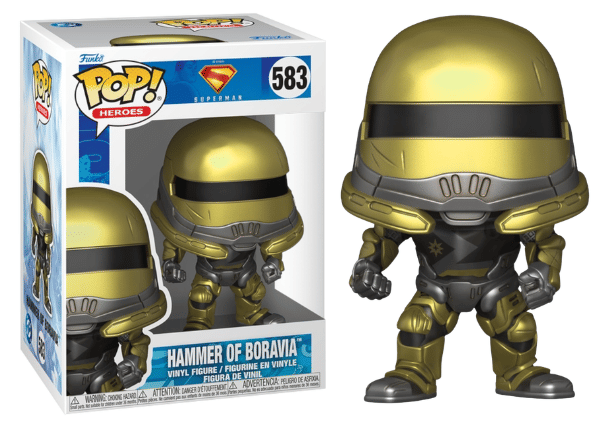 Funko Pop! Hammer of Barovia, Superman 583 Vinyl Figure in PopShield Protector