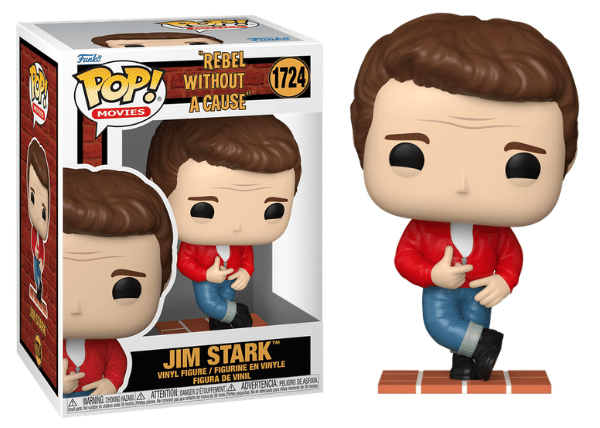 Funko Pop! Jim Stark, Rebel Without A Cause 1724 Vinyl Figure in PopShield Protector