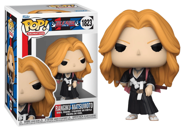 Funko Pop! Rangiku Matsumoto, Bleach 1823 Vinyl Figure in PopShield Protector