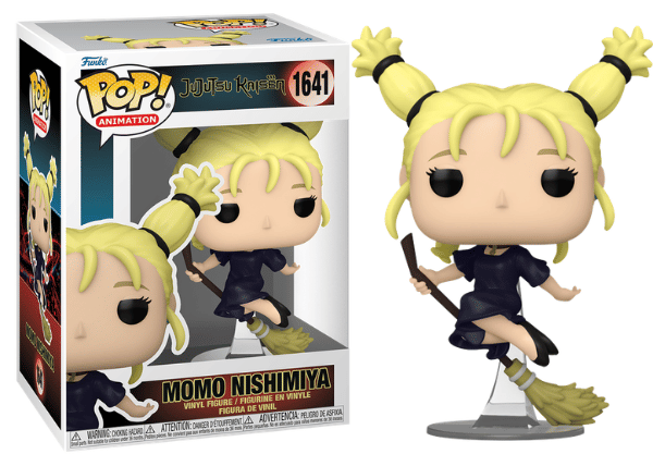 Funko Pop! Momo Nishimiya, Jujutsu Kaisen 1641 Vinyl Figure in PopShield Protector