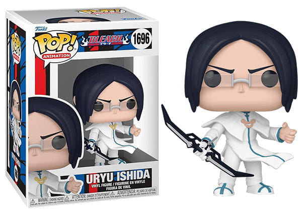 Funko Pop! Uryu Ishida, Bleach 1696 Vinyl Figure in PopShield Protector