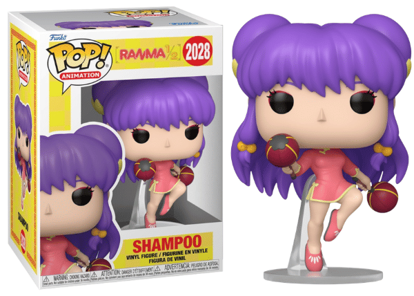 Funko Pop! Shampoo, Ranma 1/2 2028 Vinyl Figure in PopShield Protector